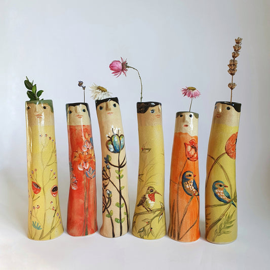 Summer Family Bud Vases - Ceramic Connoisseur