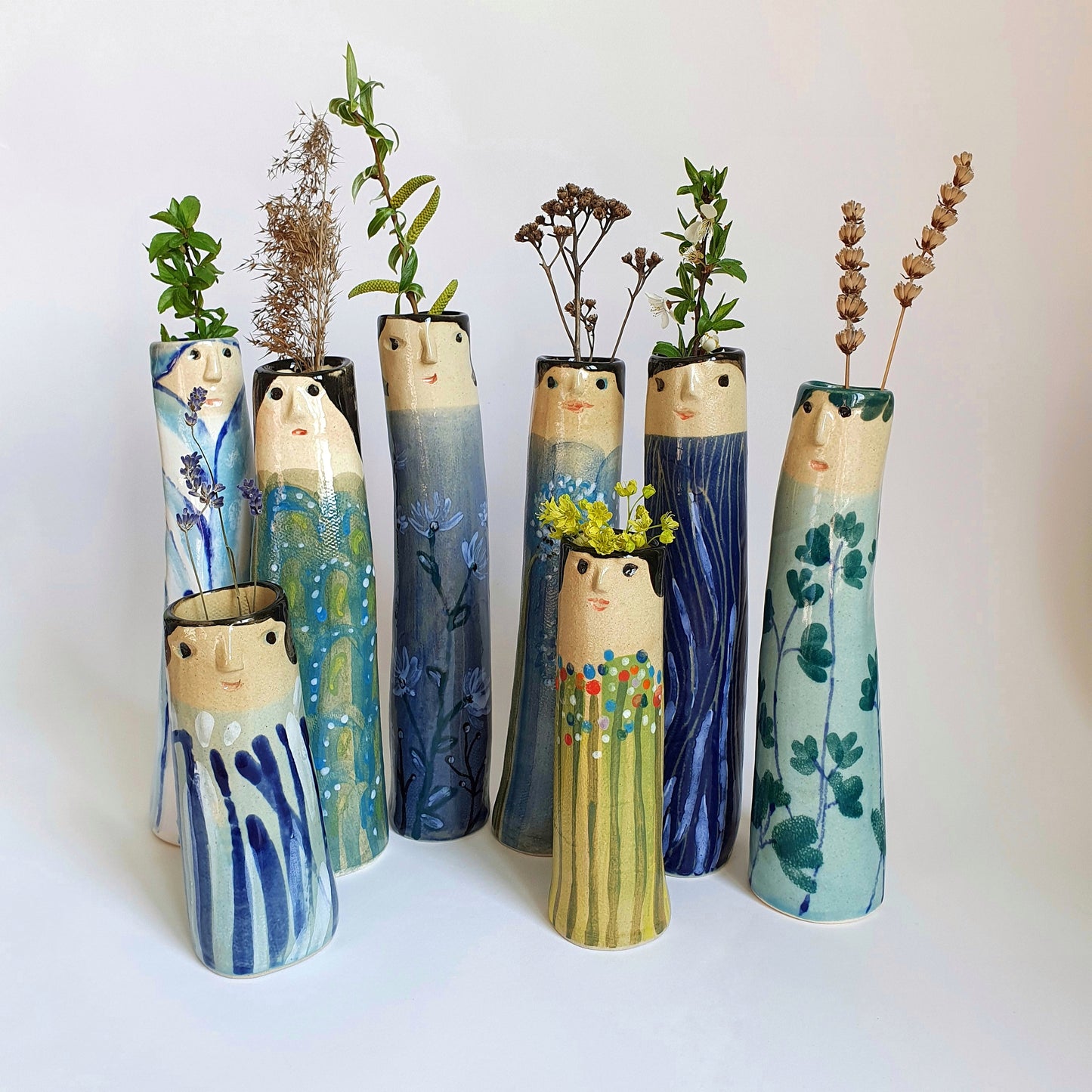 Spring Family Bud Vases - Ceramic Connoisseur