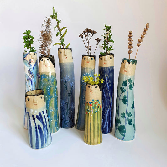 Spring Family Bud Vases - Ceramic Connoisseur