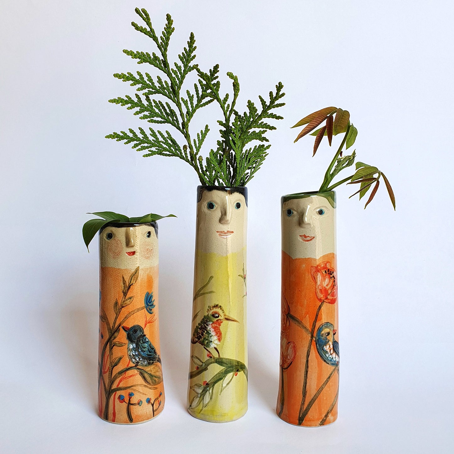 Sunny Family Bud Vases - Ceramic Connoisseur