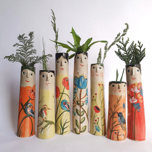 Sunny Family Bud Vases - Ceramic Connoisseur