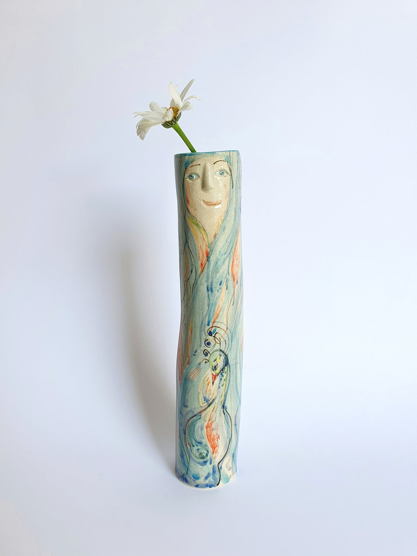 Peacock Family Bud Vases - Ceramic Connoisseur