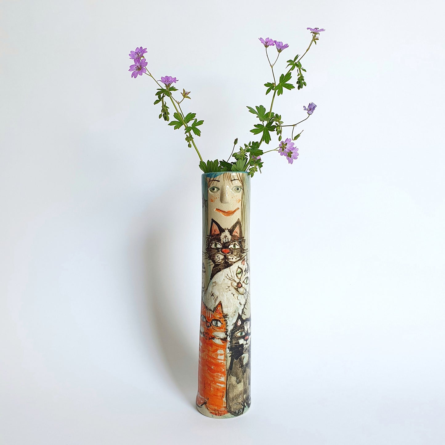 Cats Bud Vases - Ceramic Connoisseur