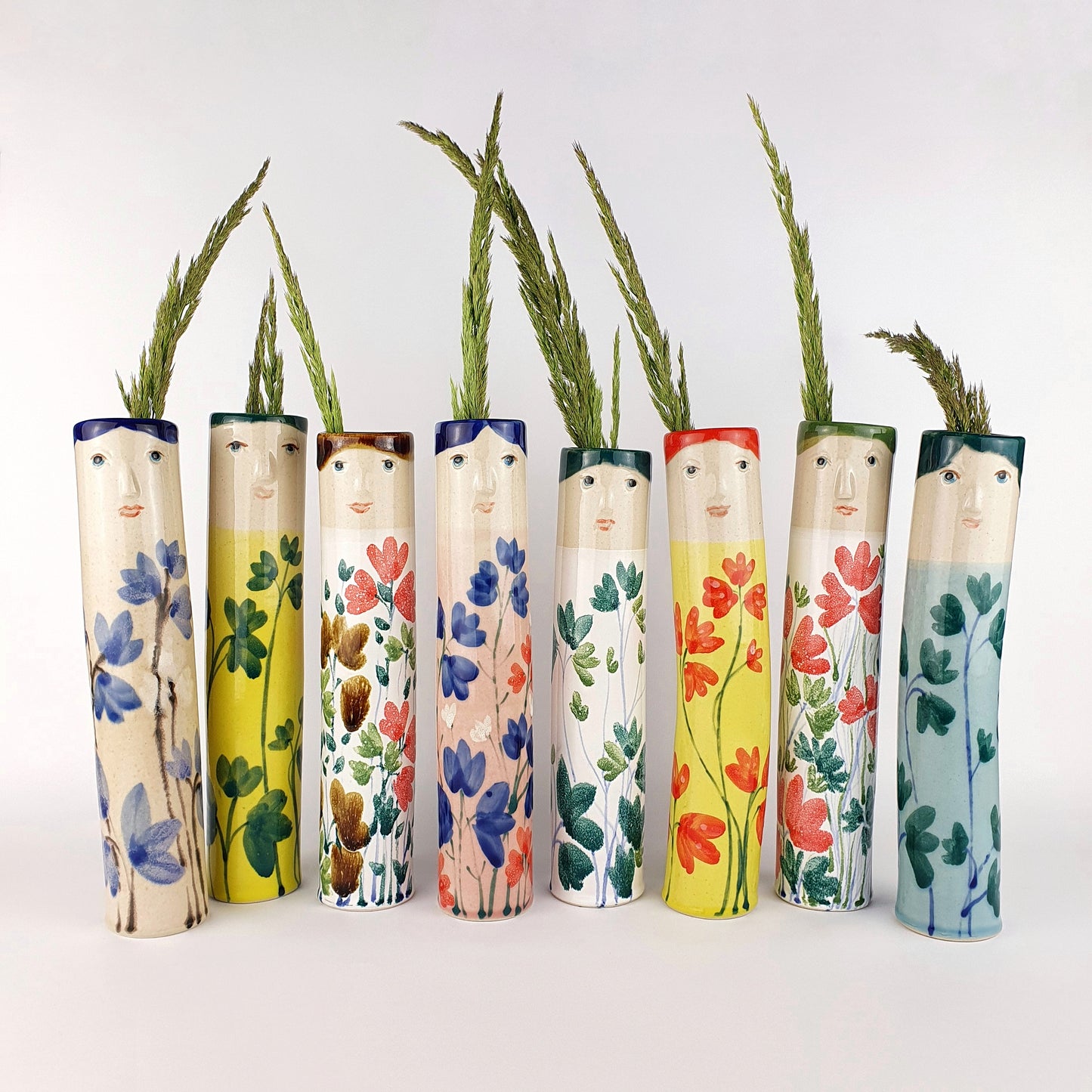 Floral Family Bud Vases - Ceramic Connoisseur