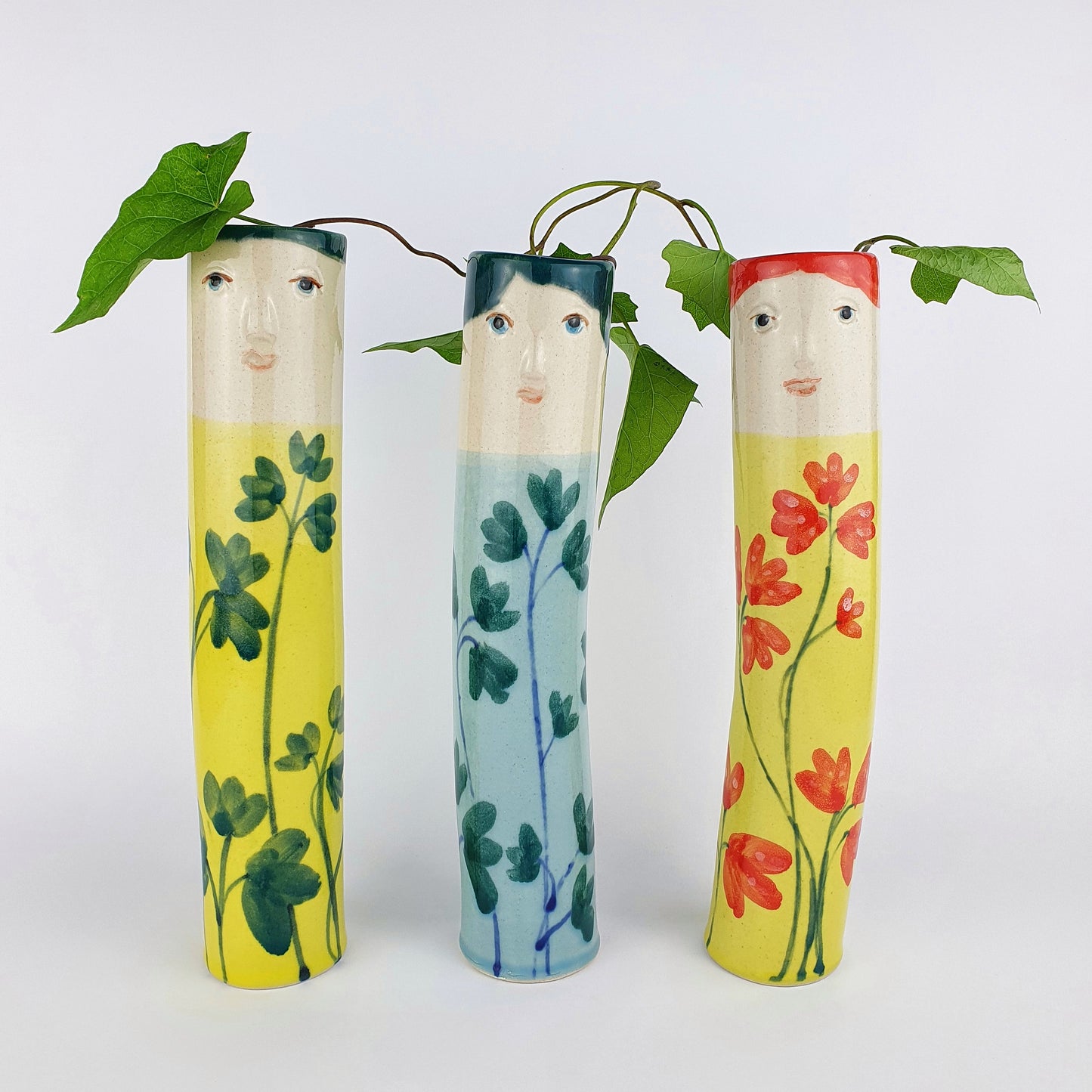 Floral Family Bud Vases - Ceramic Connoisseur