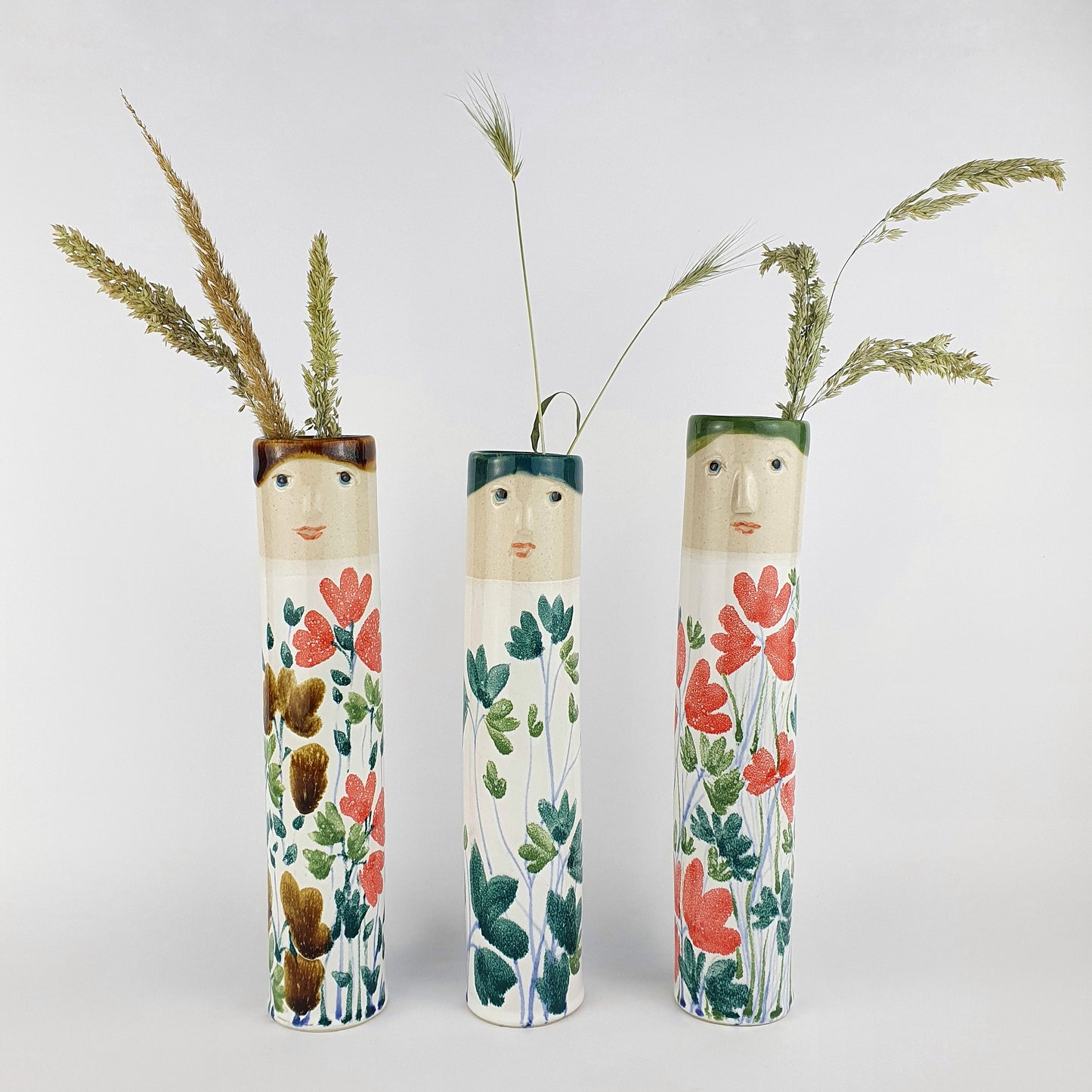 Floral Family Bud Vases - Ceramic Connoisseur