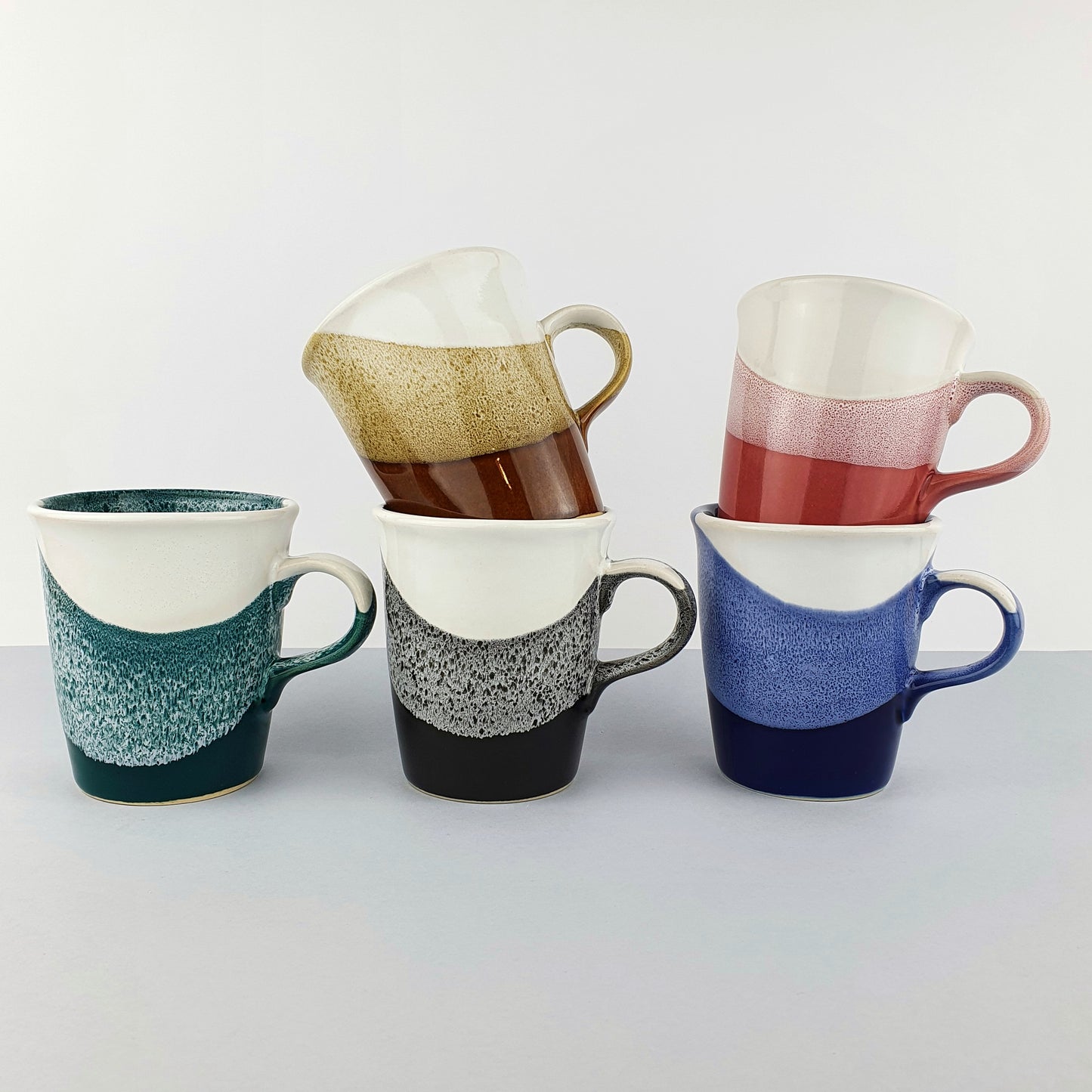 Glazed Petite Mugs - Ceramic Connoisseur