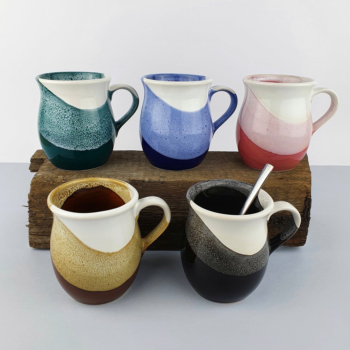 Glazed Belly Mugs