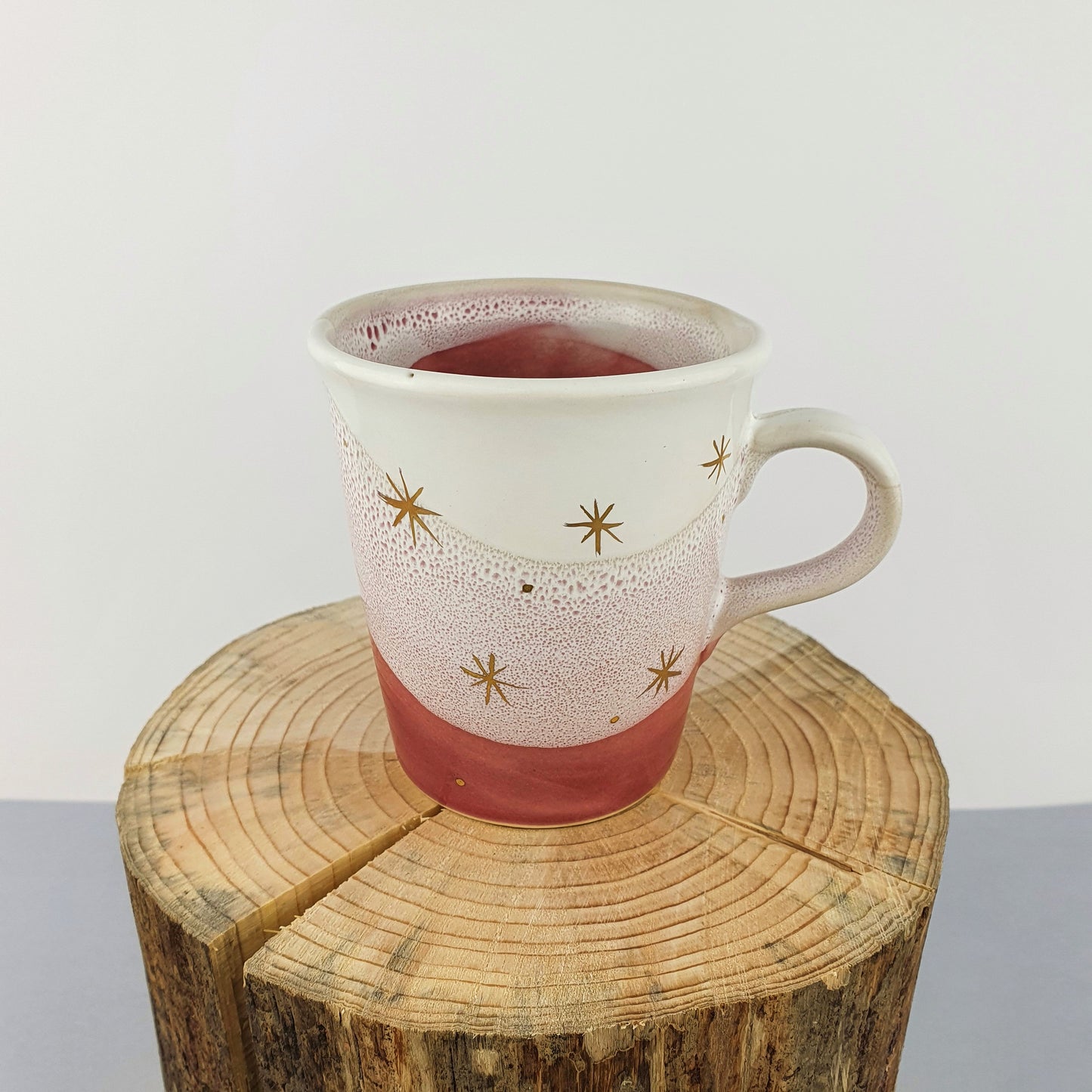 Gold Stars Petite Mugs - Ceramic Connoisseur