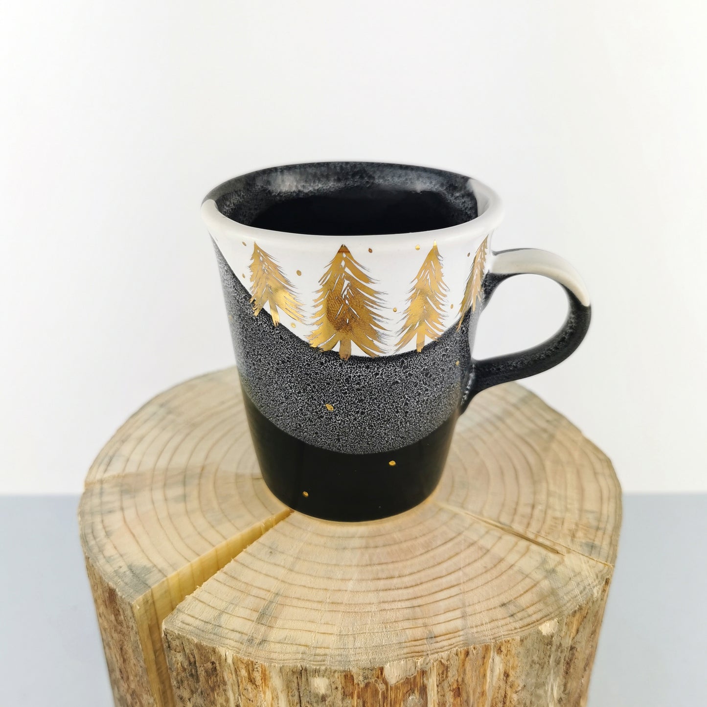 Gold Forest Petite Mugs - Ceramic Connoisseur