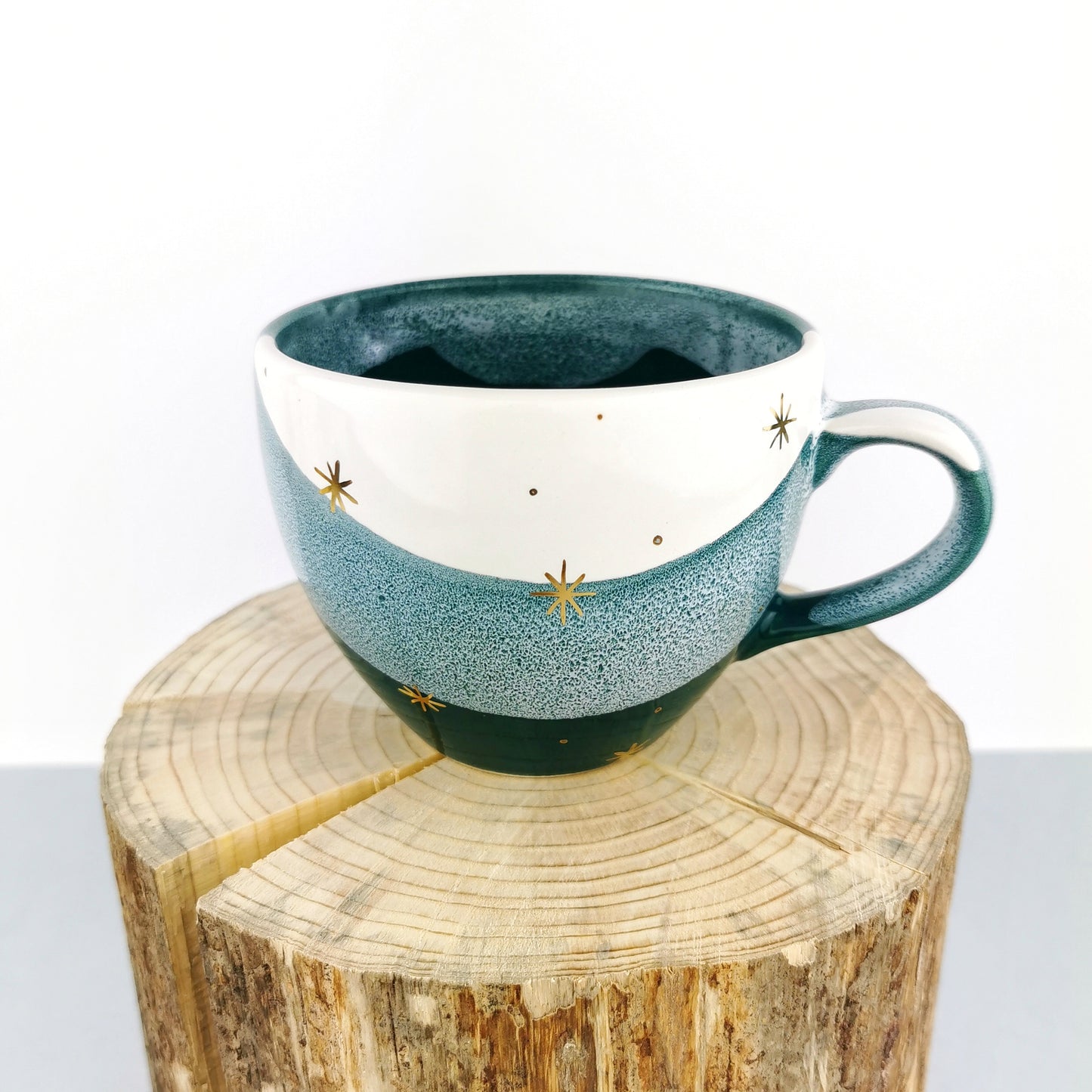Gold Stars Cups - Ceramic Connoisseur