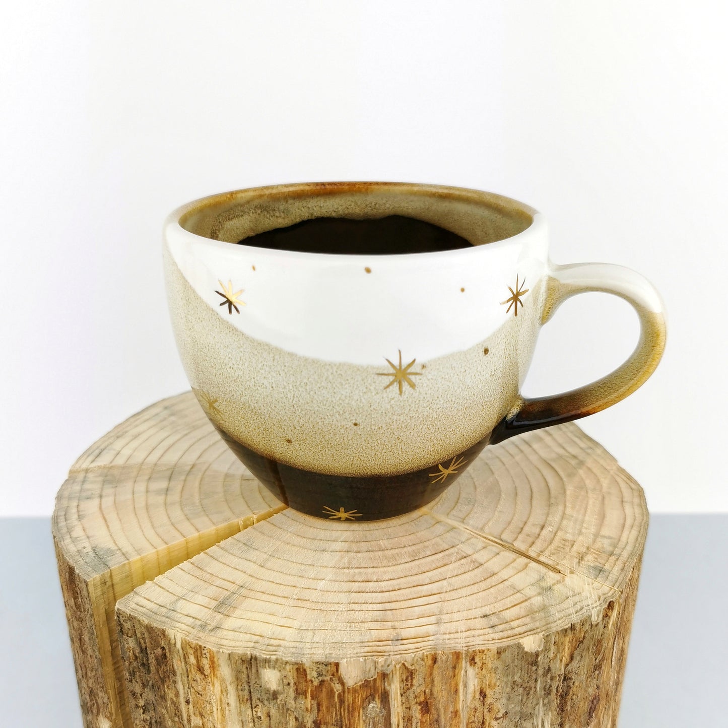 Gold Stars Cups - Ceramic Connoisseur