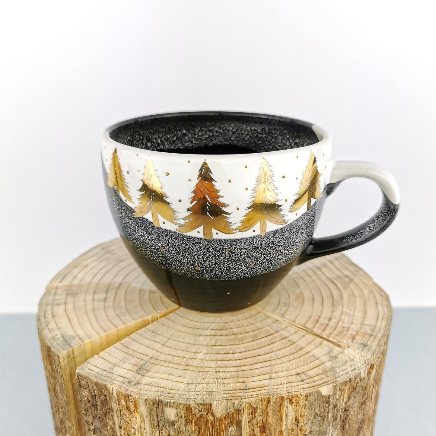 Gold Forest Cups - Ceramic Connoisseur