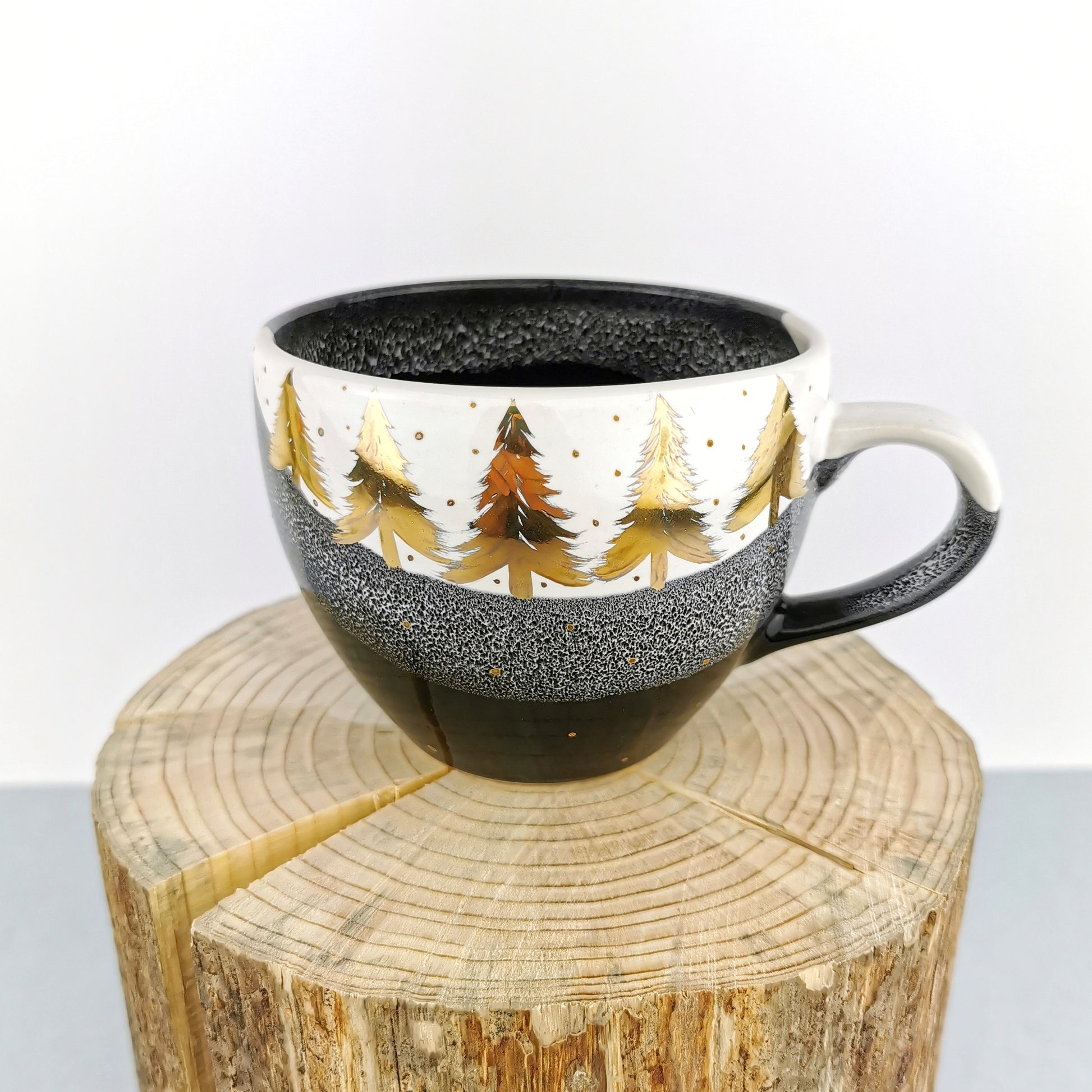 Gold Forest Cups - Ceramic Connoisseur