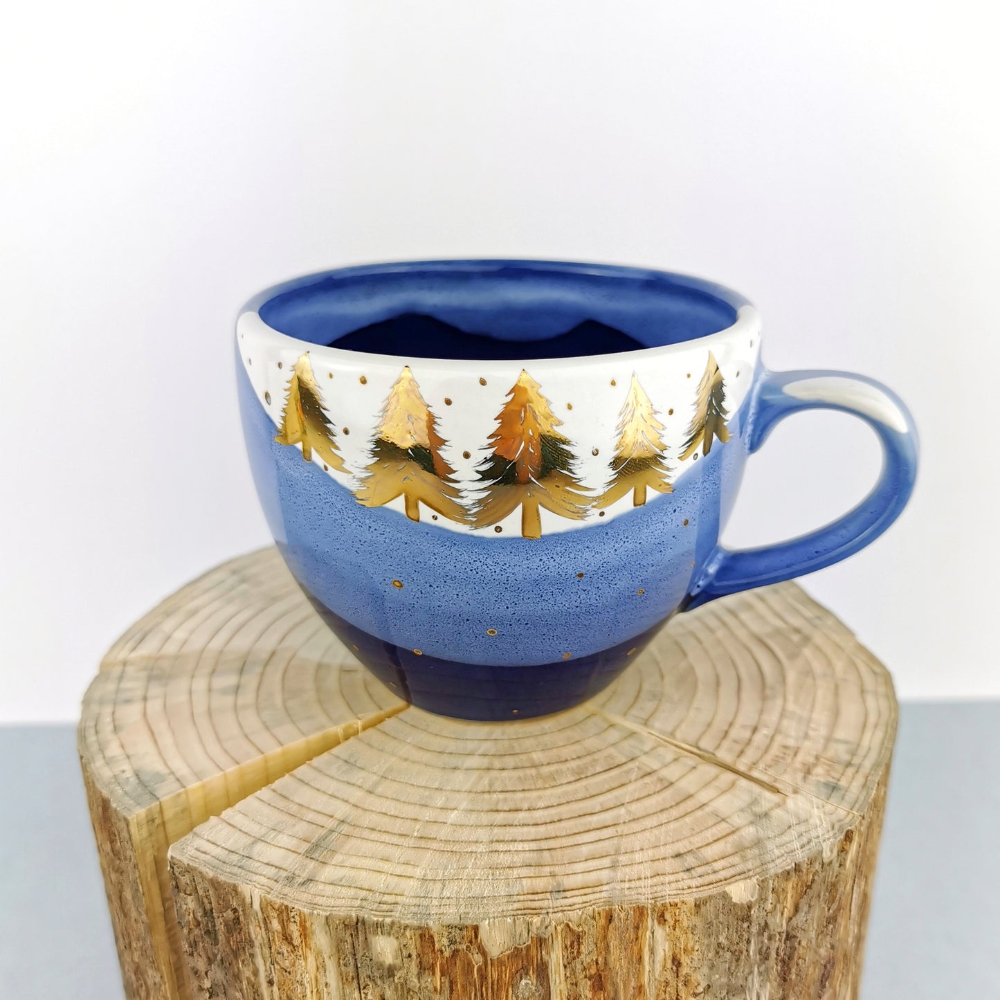 Gold Forest Cups - Ceramic Connoisseur