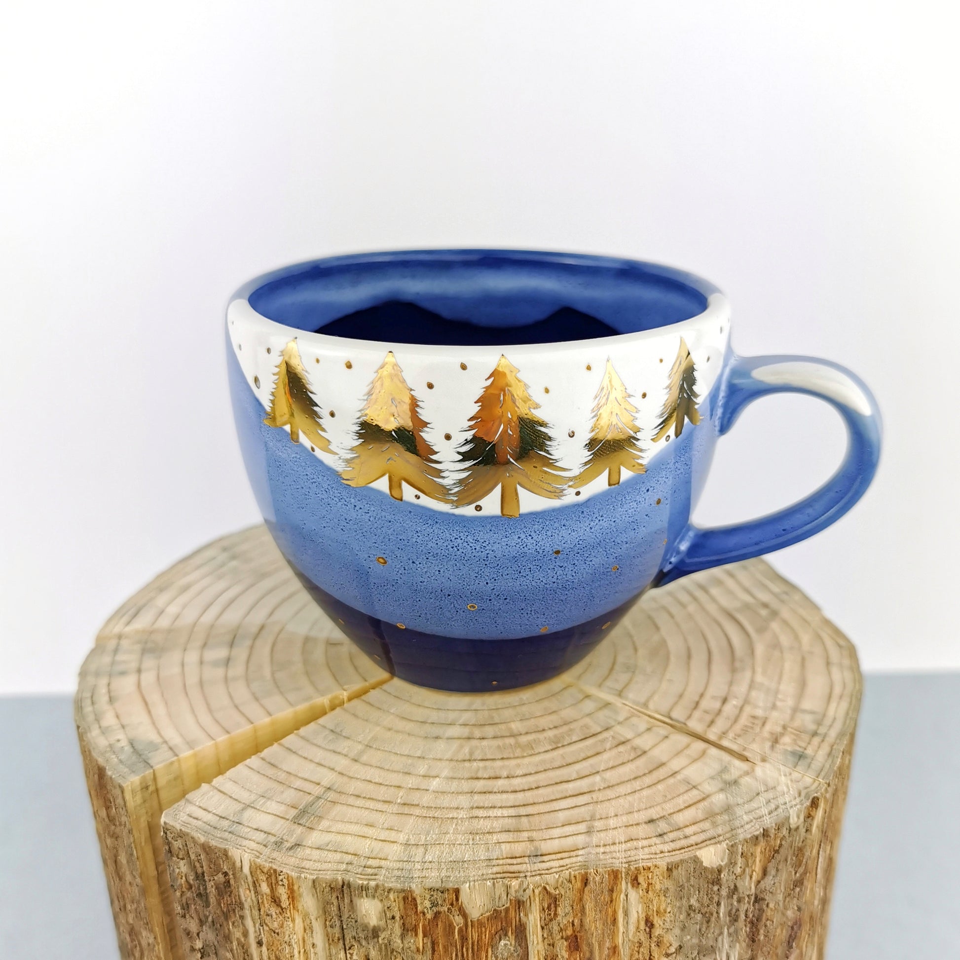 Gold Forest Cups - Ceramic Connoisseur