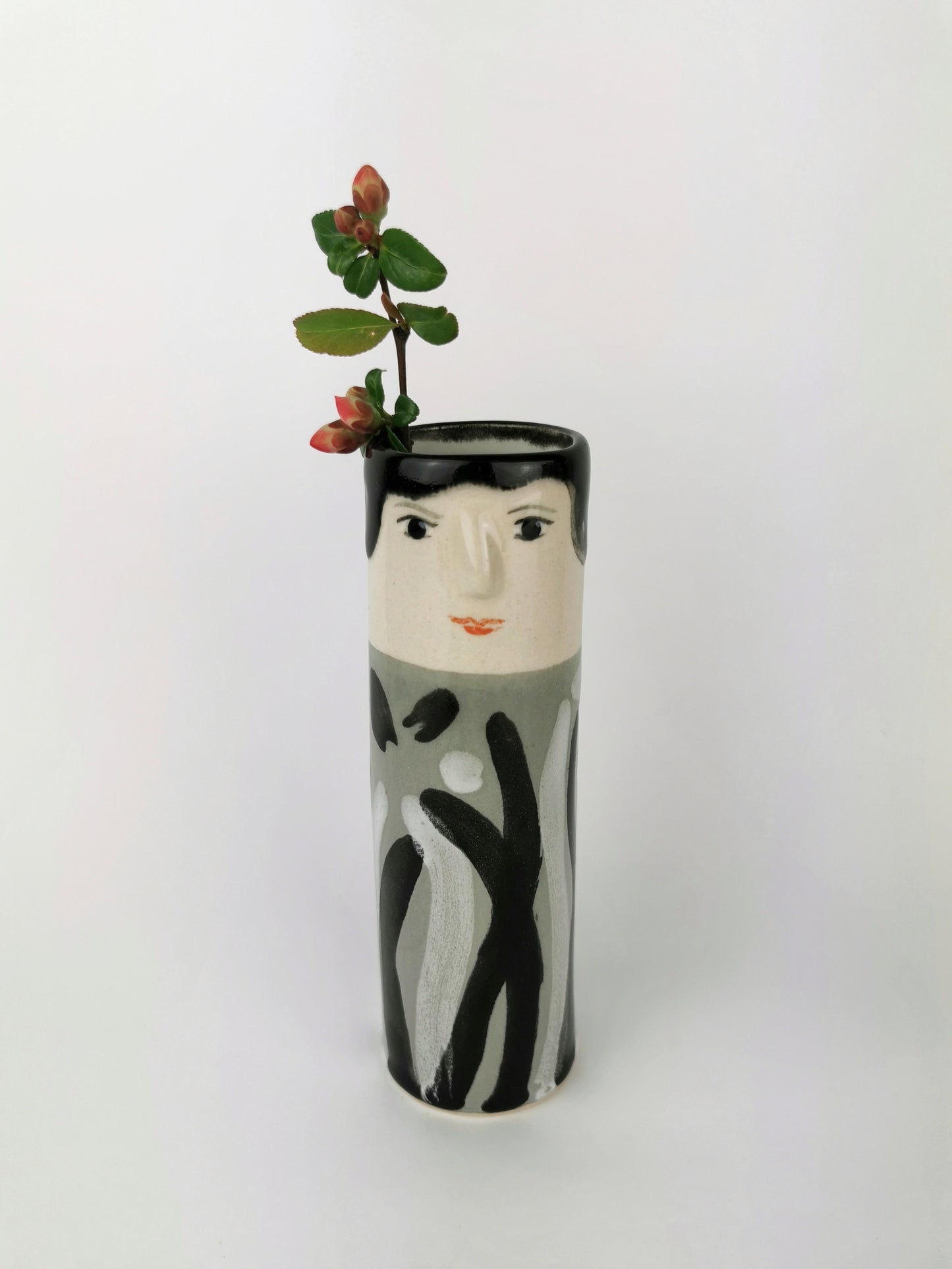 Black & White Family Bud Vases - Ceramic Connoisseur