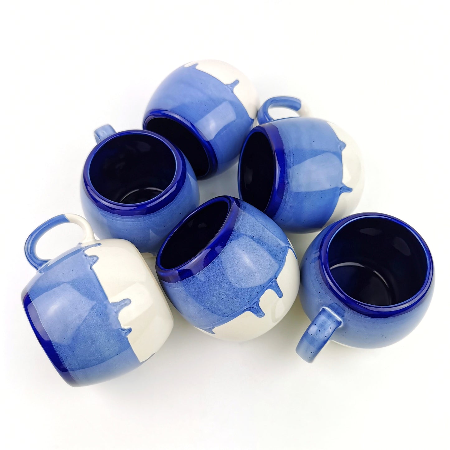 Blue Barrel Mugs - Ceramic Connoisseur