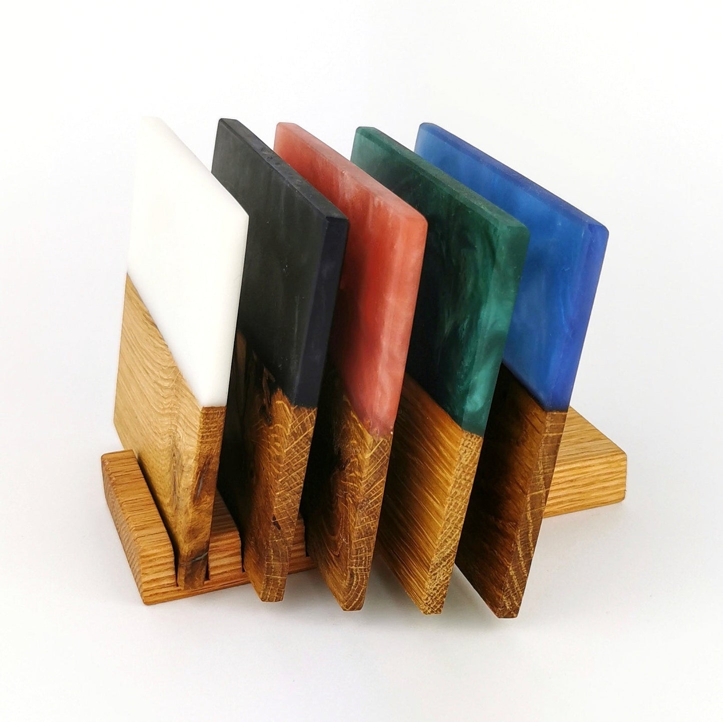 Wooden Epoxy Resin Drink Coasters - Ceramic Connoisseur