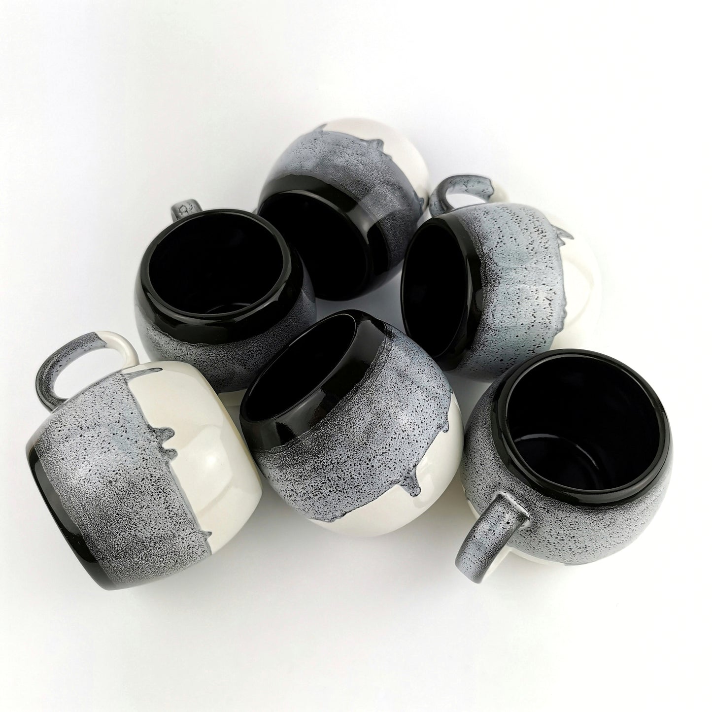 Black Barrel Mugs - Ceramic Connoisseur