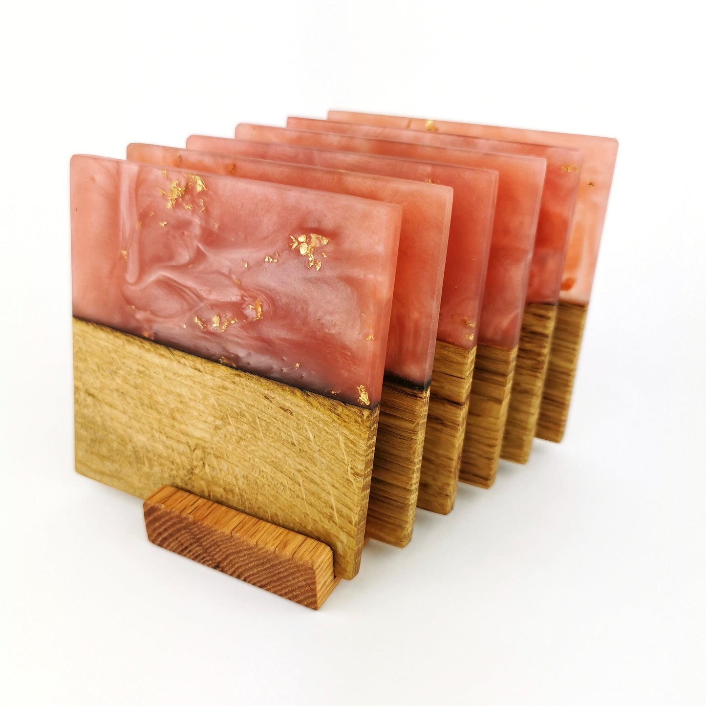 Pink Barrel Mugs With Coasters - Ceramic Connoisseur