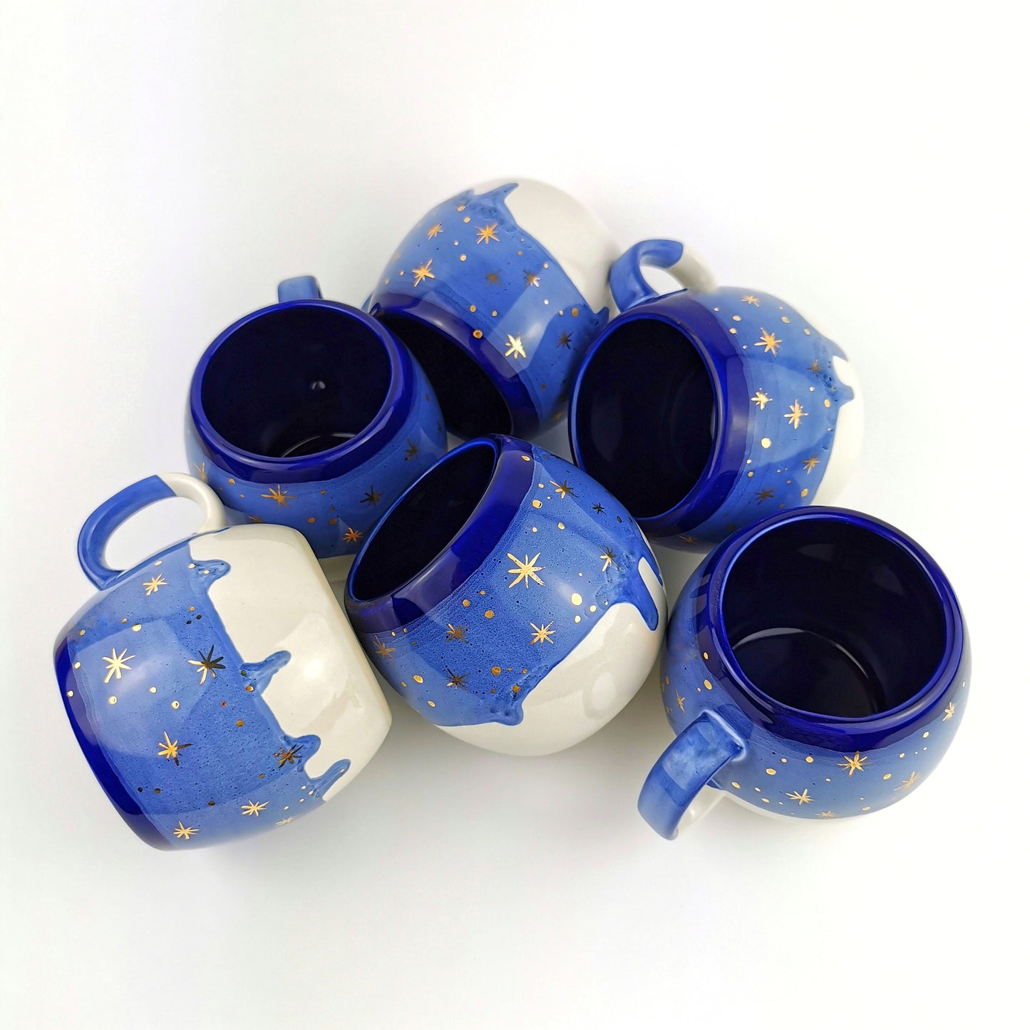 Blue Barrel Mugs - Ceramic Connoisseur