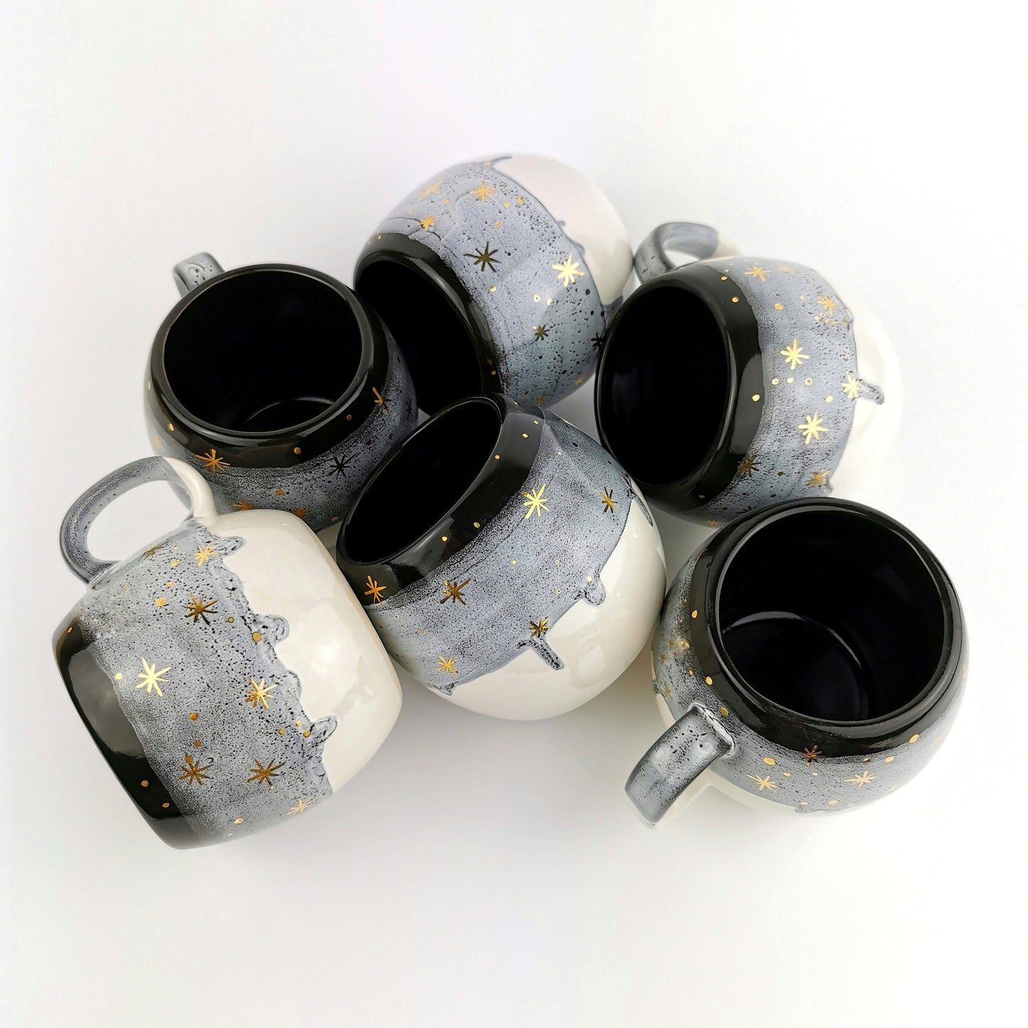 Black Barrel Mugs - Ceramic Connoisseur