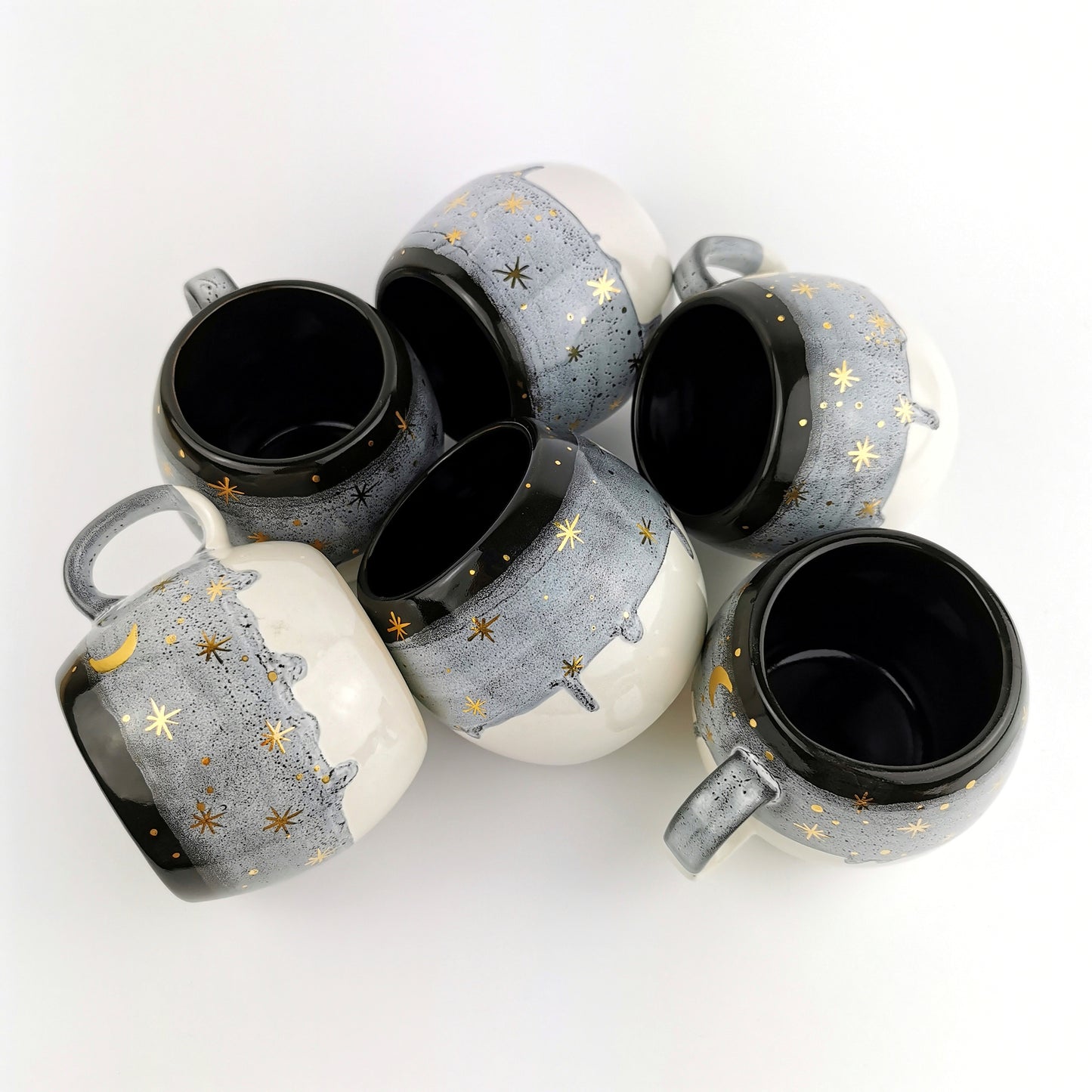 Black Barrel Mugs - Ceramic Connoisseur