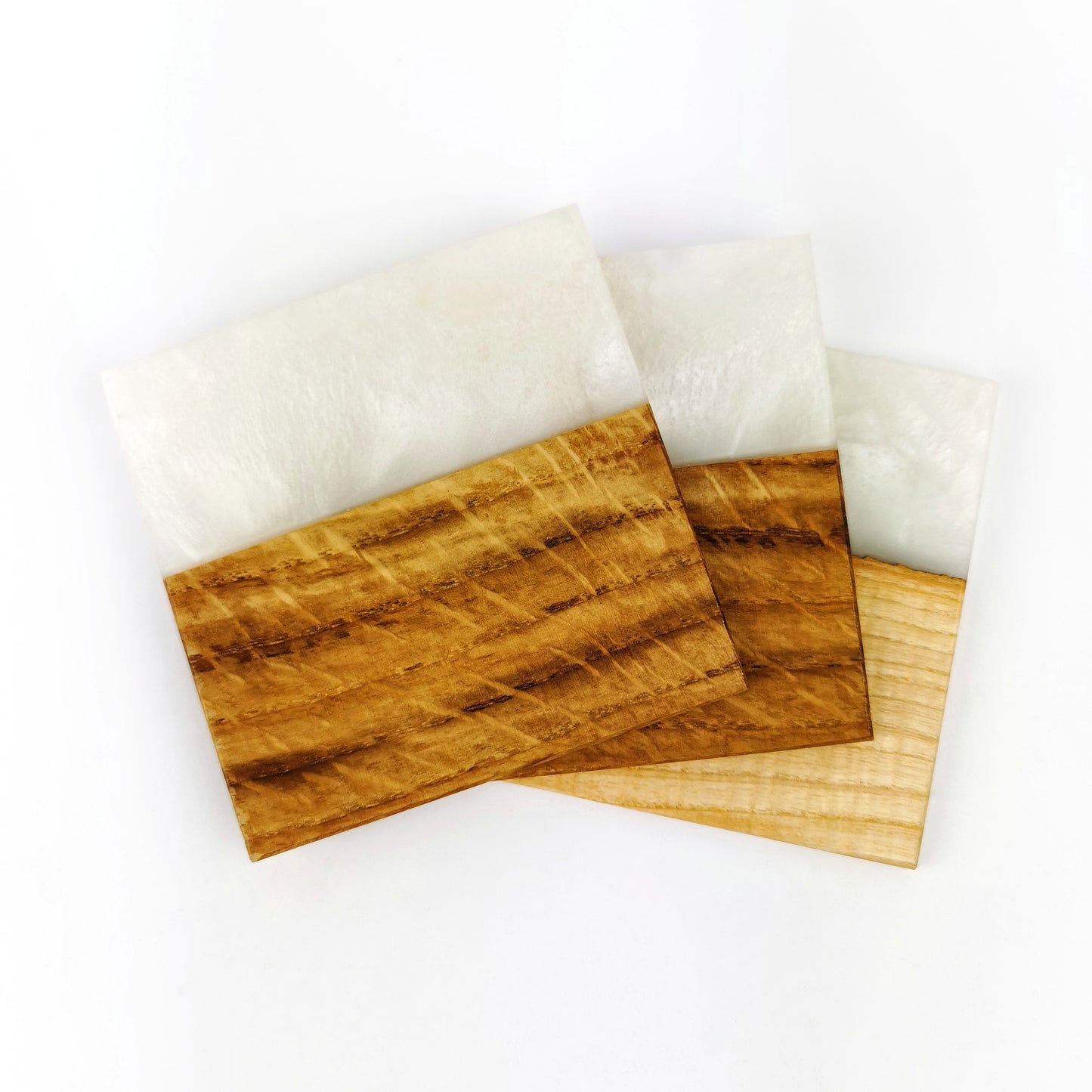Wooden Epoxy Resin Drink Coasters - Ceramic Connoisseur