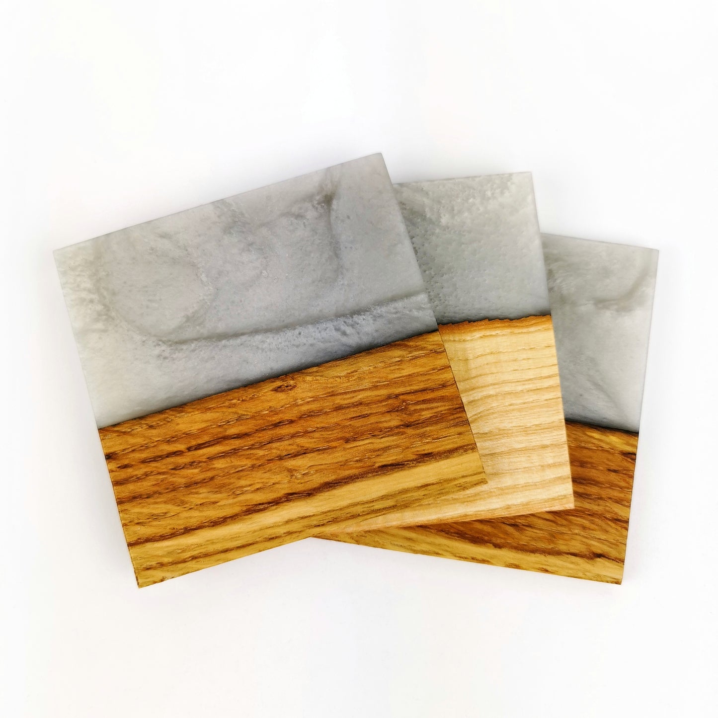 Wooden Epoxy Resin Drink Coasters - Ceramic Connoisseur