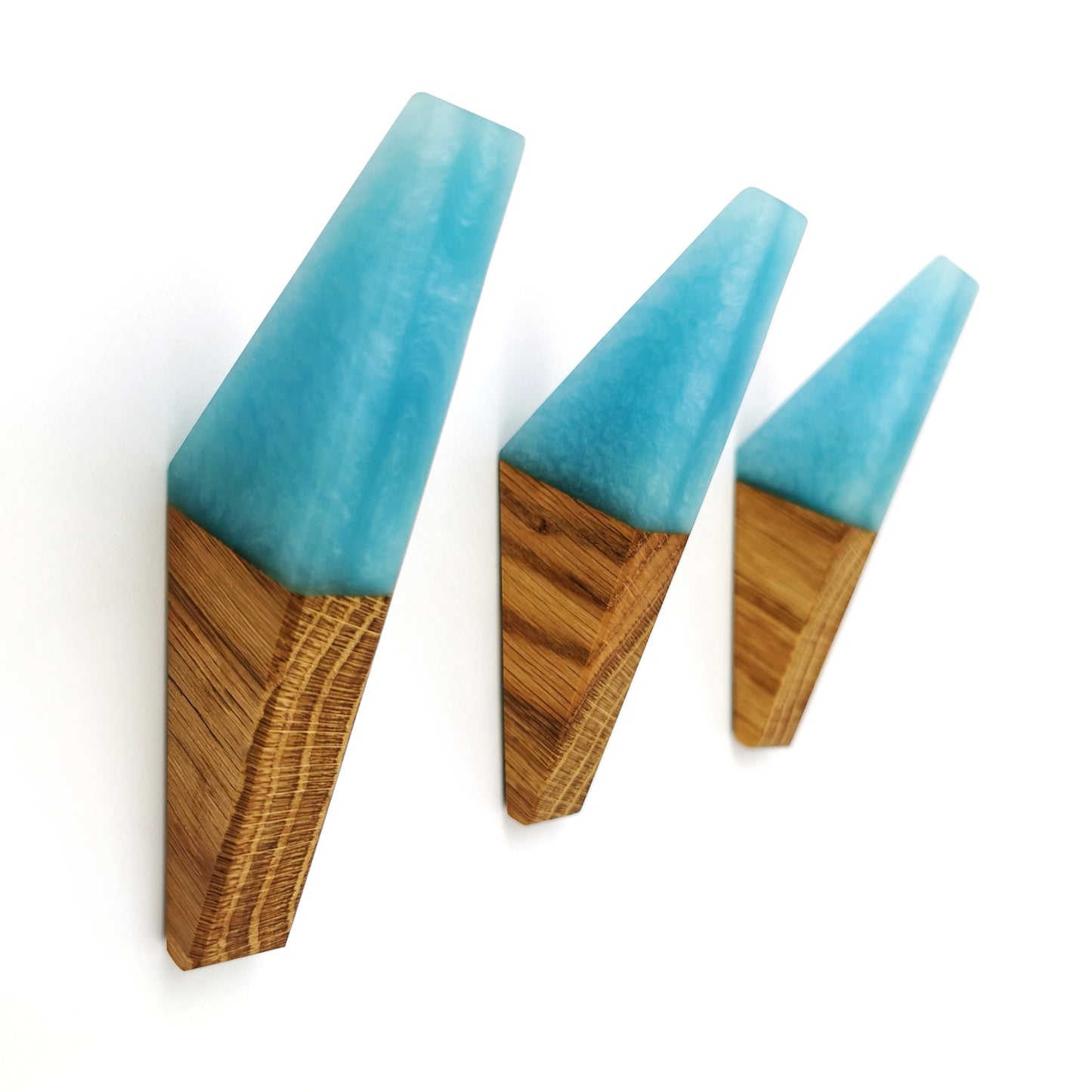 Wooden Epoxy Resin Wall Hooks - Ceramic Connoisseur