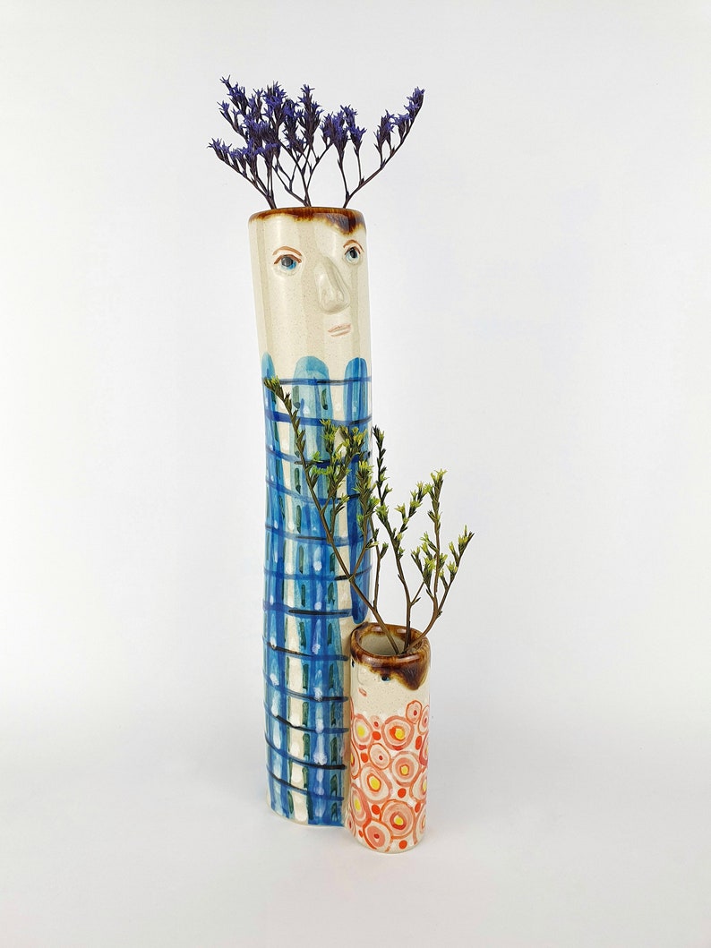 Happy Family Bud Vases - Ceramic Connoisseur