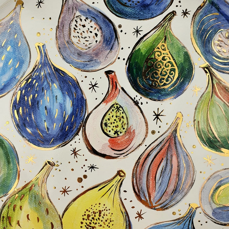 N°2 Fig Plate - Ceramic Connoisseur