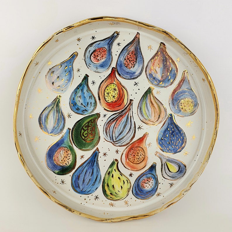 N°1 Fig Plate - Ceramic Connoisseur
