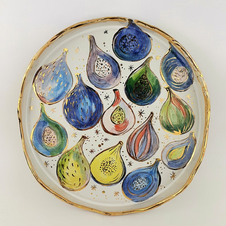 N°2 Fig Plate - Ceramic Connoisseur