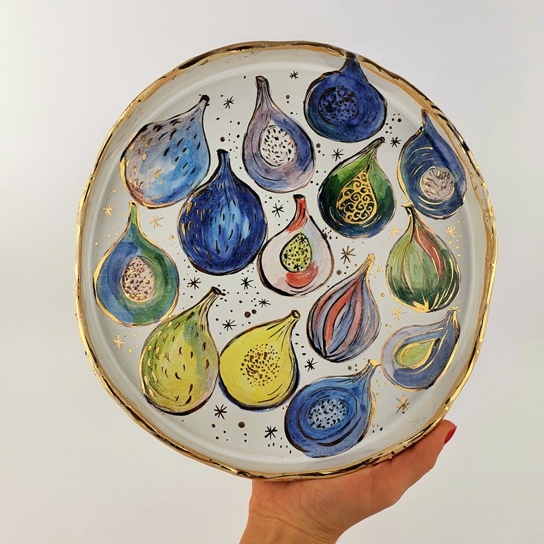 N°2 Fig Plate - Ceramic Connoisseur