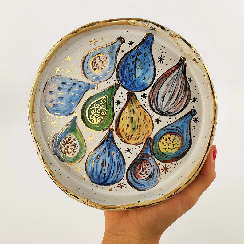 Petite Fig Plate - Ceramic Connoisseur
