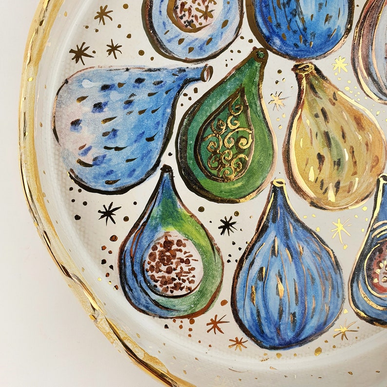Petite Fig Plate - Ceramic Connoisseur