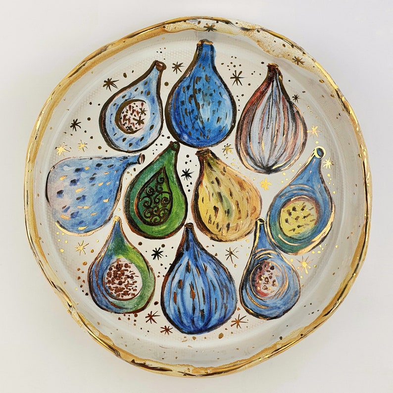 Petite Fig Plate - Ceramic Connoisseur