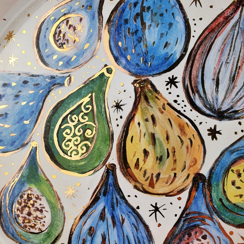 Petite Fig Plate - Ceramic Connoisseur