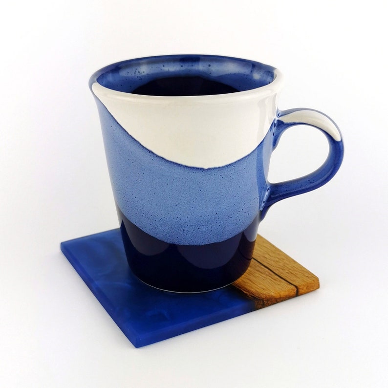 Glazed Petite Mugs With Coasters - Ceramic Connoisseur