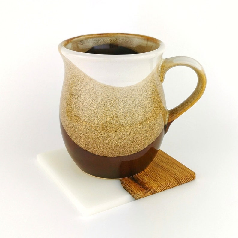 Glazed Belly Mugs With Coasters - Ceramic Connoisseur