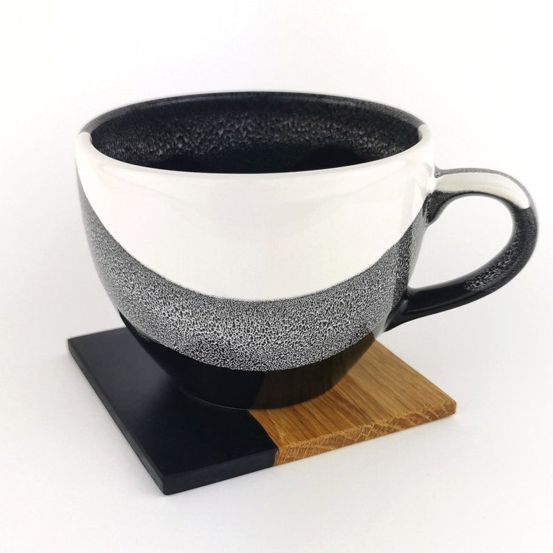 Glazed Cups With Coasters - Ceramic Connoisseur