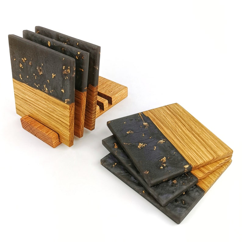 Gray Barrel Mugs With Coasters - Ceramic Connoisseur