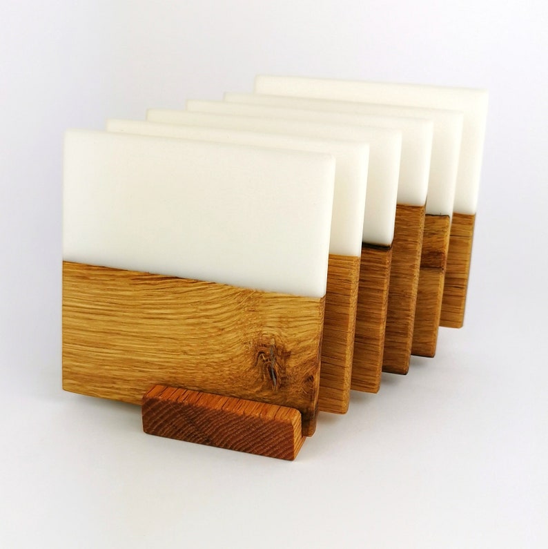 Brown Barrel Mugs With Coasters - Ceramic Connoisseur