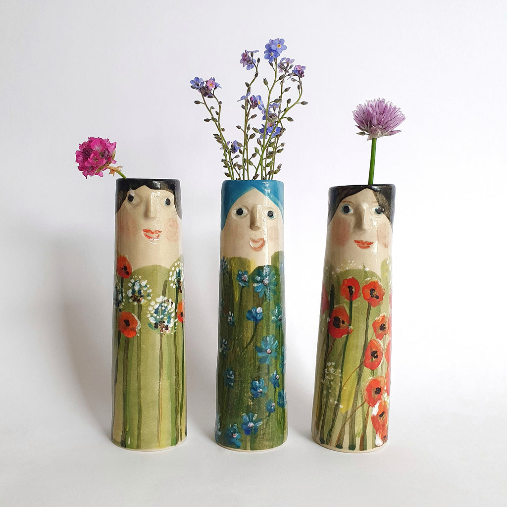 Flower Family Bud Vases - Ceramic Connoisseur