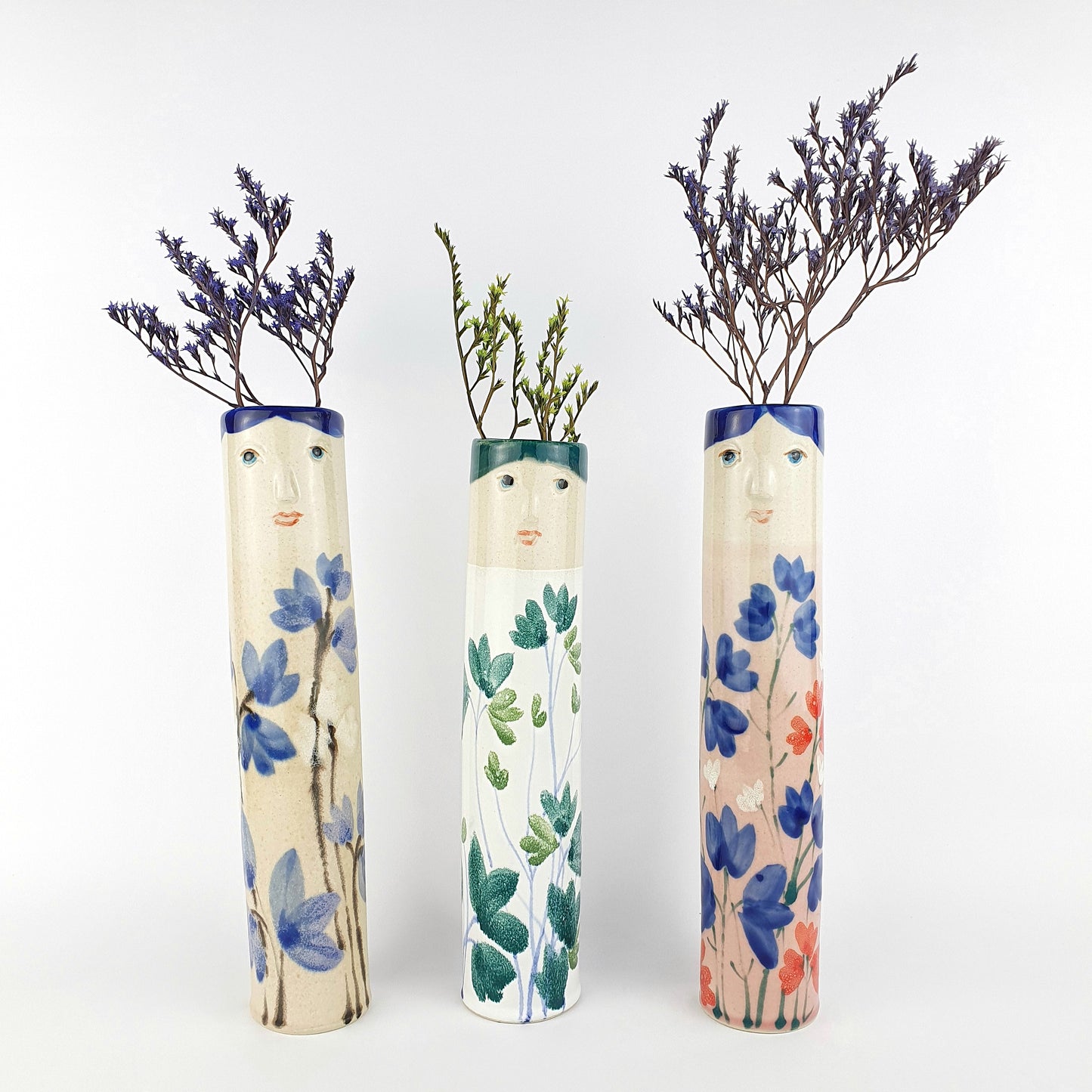 Floral Family Bud Vases - Ceramic Connoisseur