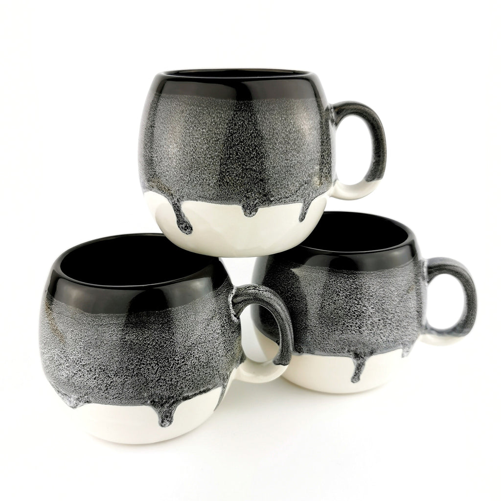 Black Barrel Mugs - Ceramic Connoisseur