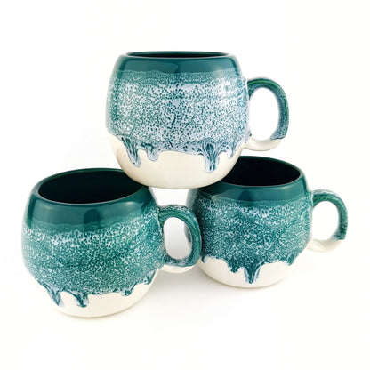 Green Barrel Mugs - Ceramic Connoisseur