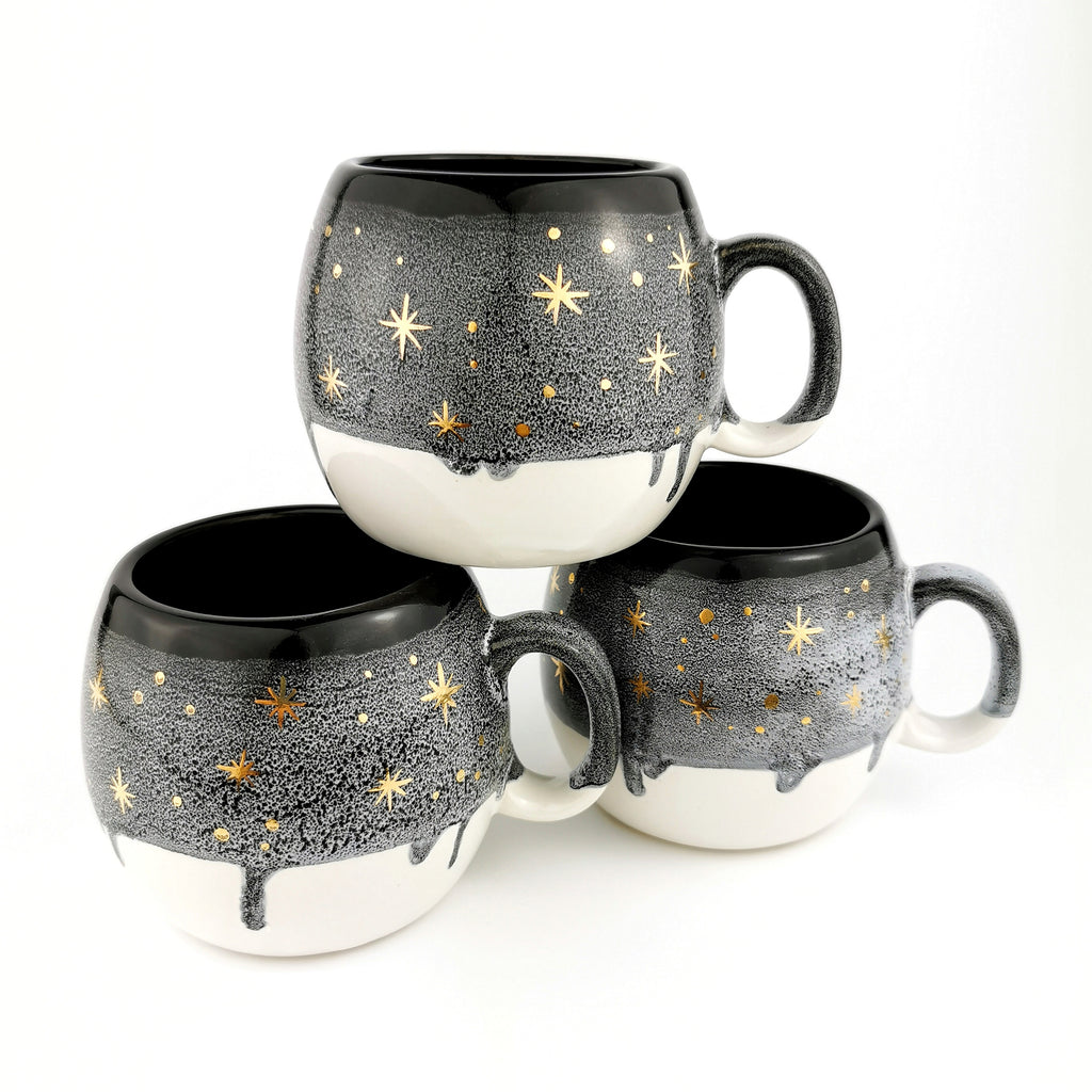 Black Barrel Mugs - Ceramic Connoisseur